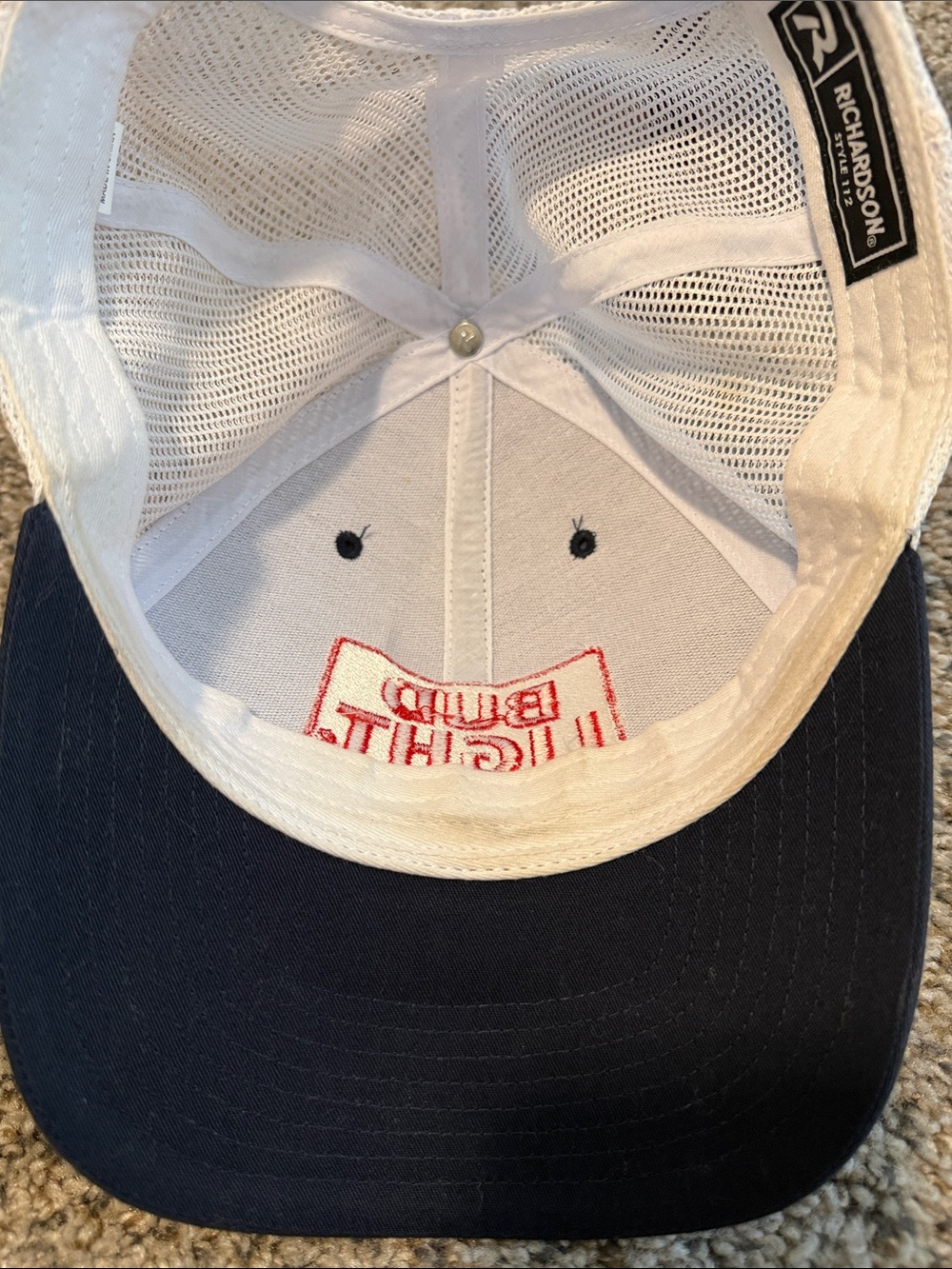Bud light red patch hat - Picture 4 of 5